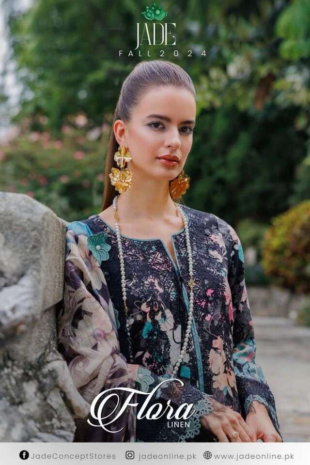 FLORA LINEN COLLECTION 24 BY JADE 